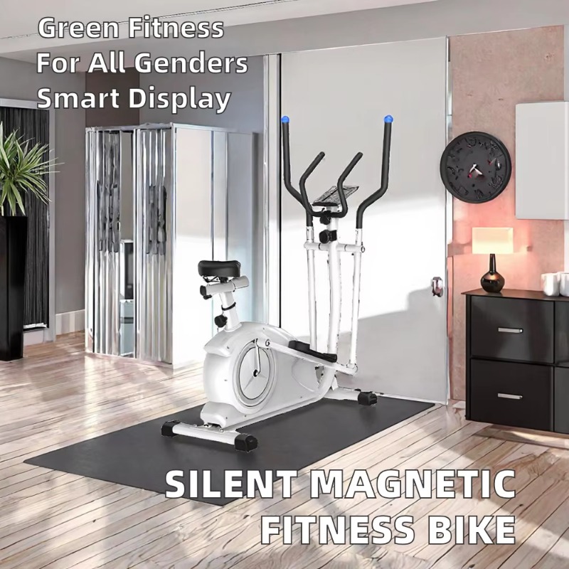 Exercise Bike Magnetic Resistance - Ev Tipi Manyetik Yatarlı Eliptik Bisiklet