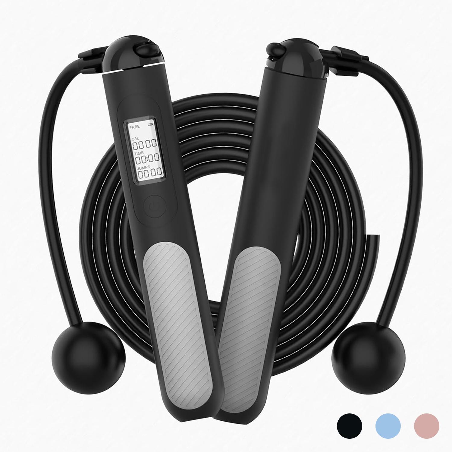 Smart Jump Rope Digital Counter - 2'si 1 Arada Akıllı Dijital Ağırlıklı
