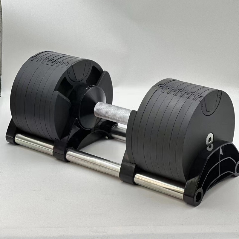 Adjustable Dumbbell Pair 40Kg - Ayarlanabilir Ağırlıklı Fitness Seti, Dökme Demir