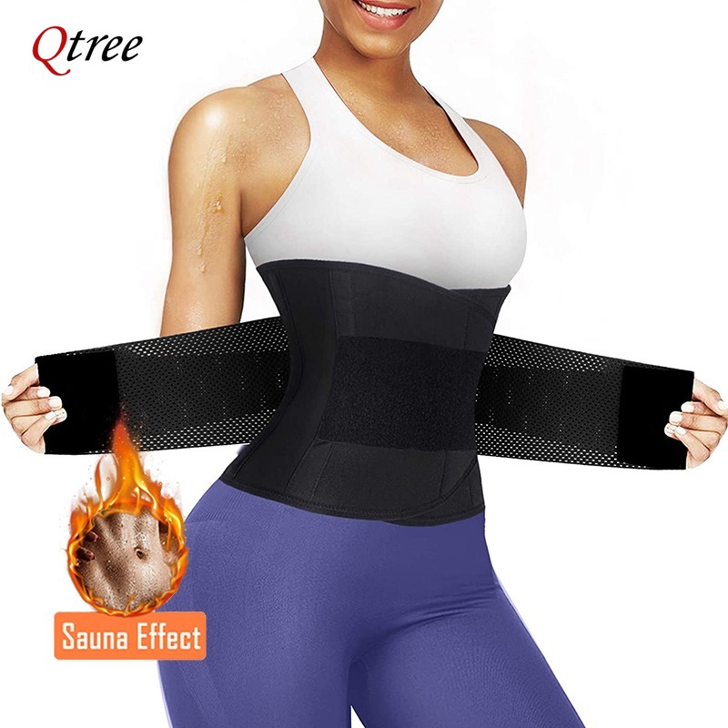 Qtree Sıcak Neopren Bel Eğitme - Sweat Waist Trainer Belt Neoprene incelemesi ve fiyatı