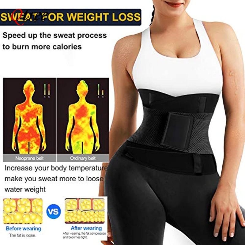 Qtree Sıcak Neopren Bel Eğitme - Sweat Waist Trainer Belt Neoprene incelemesi ve fiyatı
