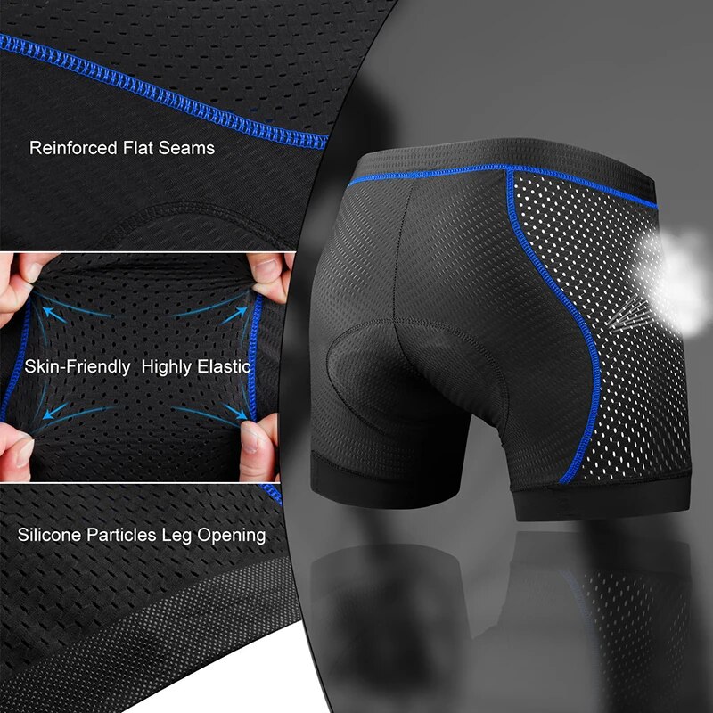 X-TIGER erkek bisiklet iç çama - Padded Cycling Shorts 5D Gel incelemesi ve fiyatı