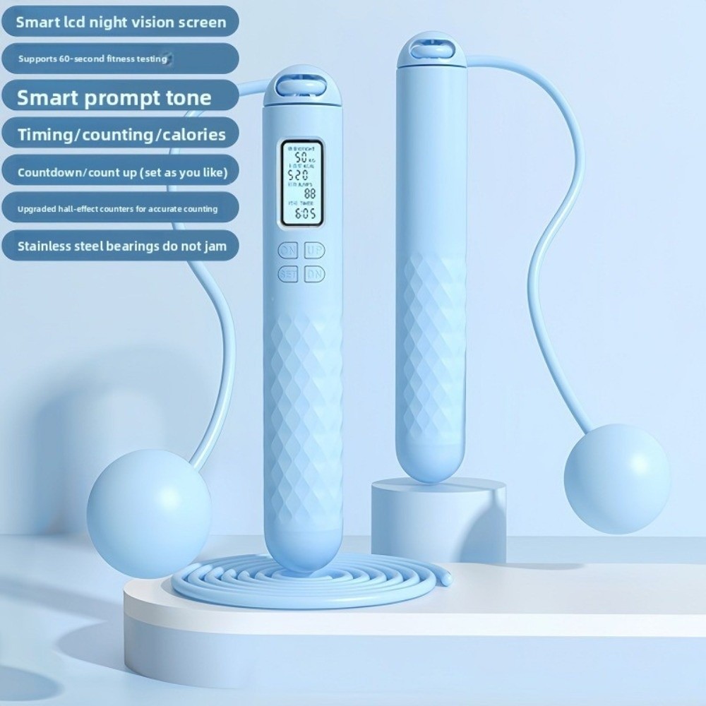 Akülü İpsiz Atlama İpi Kaymaz  - Smart Jump Rope Digital Counter incelemesi ve fiyatı