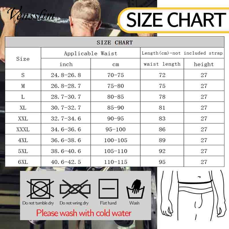 Vensslim Erkek Bel Eğitmeni Sı - Sweat Waist Trainer Belt Neoprene incelemesi ve fiyatı